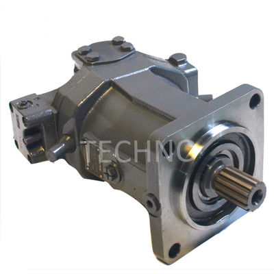 A6VM080HP5000000G Moteur hydraulique à huile variable de 400 bar Conception de l'axe courbé