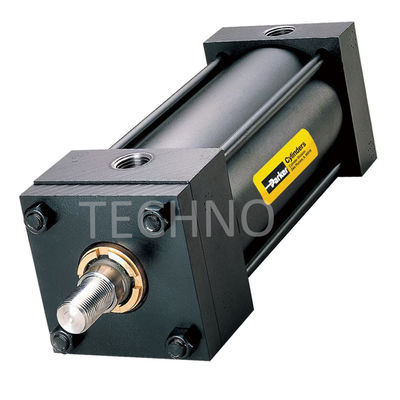 Cylindre hydraulique à double action en argent TRH1.50MF1LT14X12.00 Traction de 13 à 15 mm