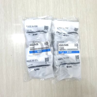 CE SMC KQG2L16-03S raccords de tuyaux pneumatiques fluide de raccordement fileté SS316