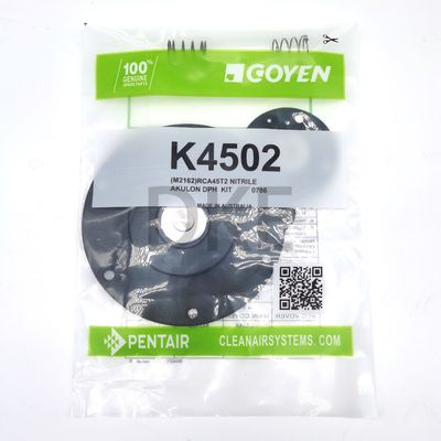Le type de diaphragme de soupape à impulsion Goyen est K4502, modèle de soupape CA45 RCA45 série DD, FS, T.