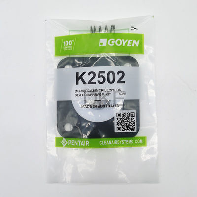 Kit d'entretien du dépoussiéreur K2502 M736 Calibre 1", CA/RCA25DD, FS, MM, série T