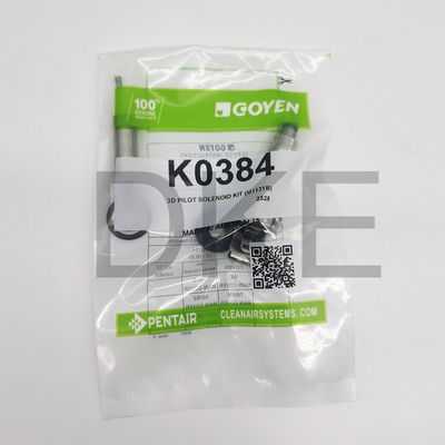 K0380 K0384 soupape solénoïde à jet de poussière à impulsion avec noyau en fer du tube du plongeur