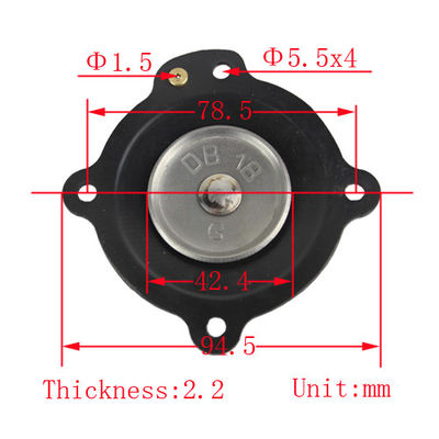 DB18/G collecteur de poussière à impulsion à jet de soupape de diaphragme VNP208 VEM208 VNP308 VEM308