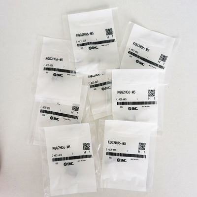 KQG2H06-M5 Connecteur mâle poussé pour connecter des raccords avec étancheur de fil, SS316