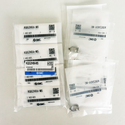 KQG2H06-M5 Connecteur mâle poussé pour connecter des raccords avec étancheur de fil, SS316