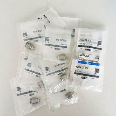 SMC KQG2H10-01S raccords de tuyaux pour compresseurs d'air métalliques,0-10 bar