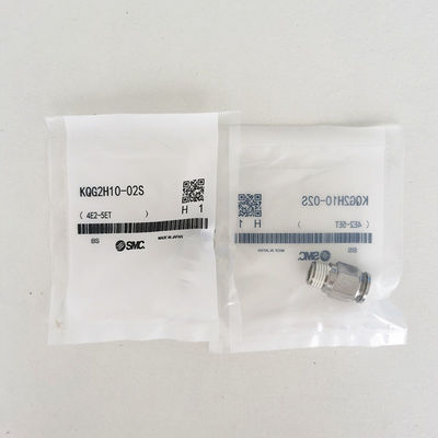 KQG2H10-02S Connecteur mâle pousse pour connecter des raccords avec étancheur de fil, SS316