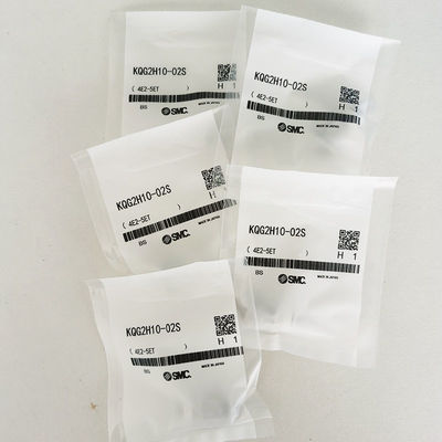 KQG2H10-02S Connecteur mâle pousse pour connecter des raccords avec étancheur de fil, SS316
