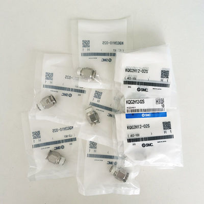 KQG2H10-02S Connecteur mâle pousse pour connecter des raccords avec étancheur de fil, SS316