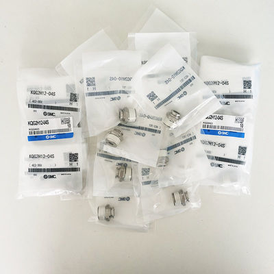 KQG2H12-04S Connecteur mâle Pousse pour connecter des raccords avec étancheur de fil,SS316