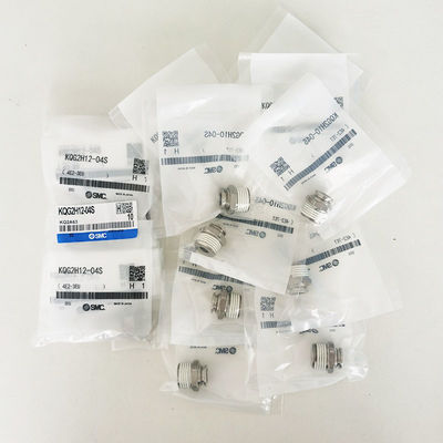 KQG2H12-04S Connecteur mâle Pousse pour connecter des raccords avec étancheur de fil,SS316