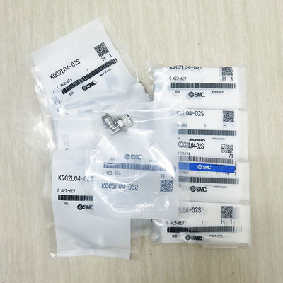 KQG2L04-02S Appuie pour connecter les raccords pneumatiques Grise libre 1,0 MPa