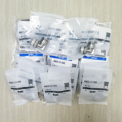 KQG2L12-04S SUS316 Pipe L en forme de connecteur de changement rapide pneumatique