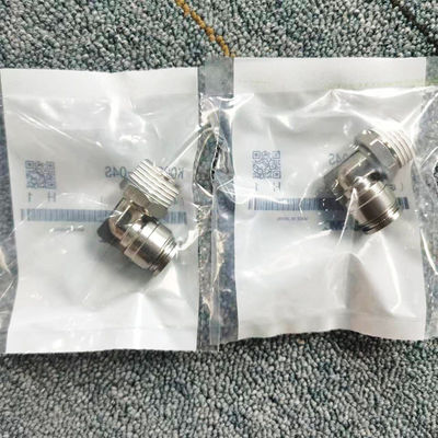 KQG2L12-04S SUS316 Pipe L en forme de connecteur de changement rapide pneumatique
