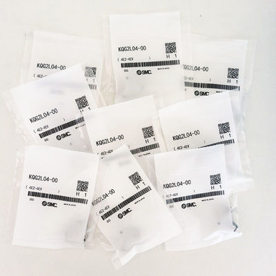 SMC KQG2L04-00 raccords pneumatiques à une touche OEM pour l'industrie aérospatiale
