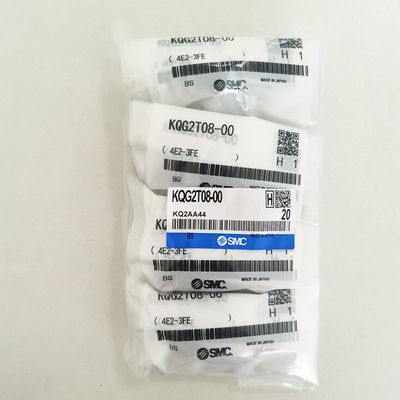 SMC KQG2T08-00 T-shirt à tuyau d'air avec raccordement à une touche raccords pneumatiques O.D. 8 mm