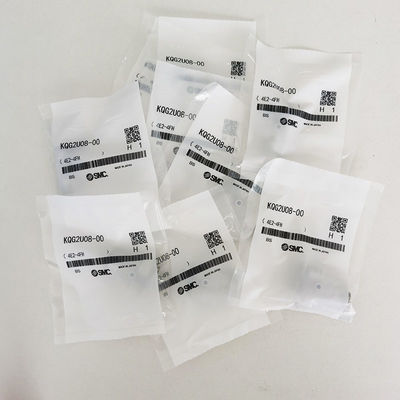 SMC KQG2U08-00 raccords de tuyau pneumatique à prise ODM avec scellant