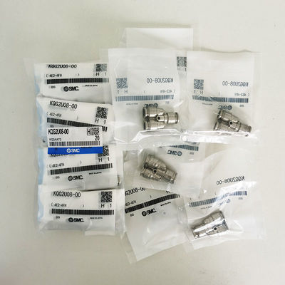 SMC KQG2U08-00 raccords de tuyau pneumatique à prise ODM avec scellant
