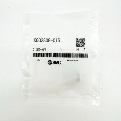 KQG2S08-01S raccords pneumatiques de tuyaux connecteurs de compresseurs d'air avec scellant