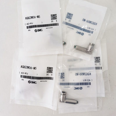 SMC KQG2W06-M5 Union à coude longue poussée pour connecter des raccords SS316
