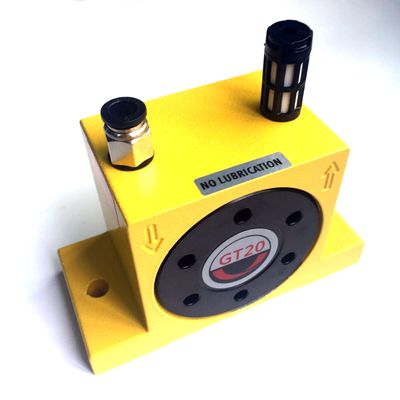 GT20 Vibrateurs à turbine pneumatique efficace Vibrateur à air à force centrifuge pour applications industrielles