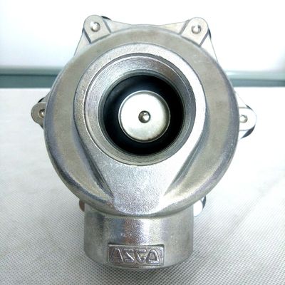 Valve à impulsion ASCO G353A046 Taille du tuyau 1 1/2 pouces pour les fluides d'air Température ambiante -20 à 85.C Taille du tuyau 1 1/2