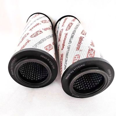 HYDAC 0075 R 010 sur les éléments de filtre hydraulique 1263493 élément de filtre en acier inoxydable haute pression