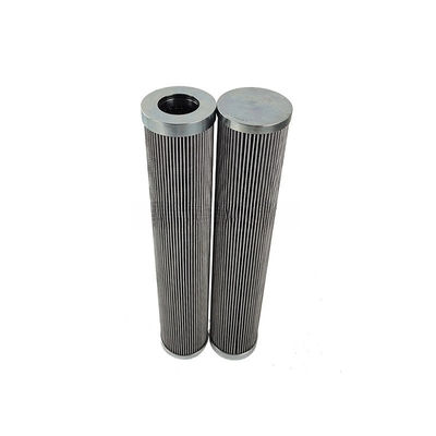 Filtre Vickers V6021V2C01 Filtre à huile hydraulique en fibre de verre avec fil d'acier inoxydable