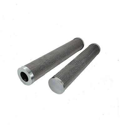 Filtre Vickers V6021V2C01 Filtre à huile hydraulique en fibre de verre avec fil d'acier inoxydable