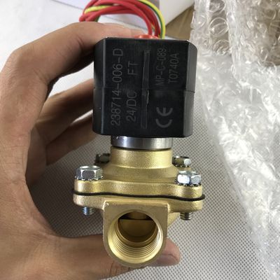 ASCO EF8210G003 120/60AC 2 voies en laiton 3/4 en soupape solénoïde normalement fermée