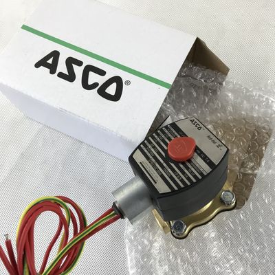 ASCO EF8210G003 120/60AC 2 voies en laiton 3/4 en soupape solénoïde normalement fermée