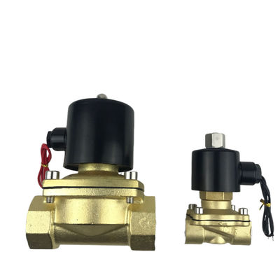 N/O 2W400-40 2 voies 1-1/2 " gaz eau pneumatique électrique soupape solénoïde eau air normalement ouvert