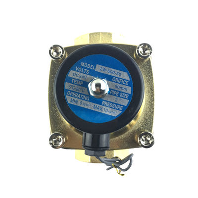 Normalement fermé 2W500-50 soupape solénoïde commutateur de contrôle de la vapeur d'eau 2 pouces solénoïde
