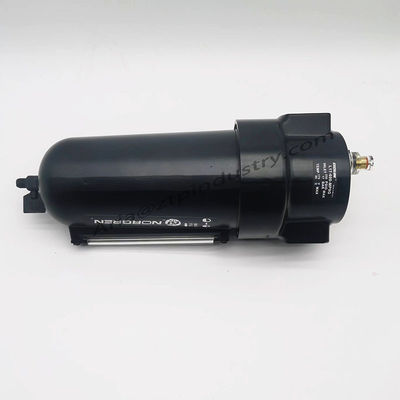 L17-600-MP9G, lubrifiant à micro-brouillard, ports NPT de 3/4", bol métallique, avec écoulement