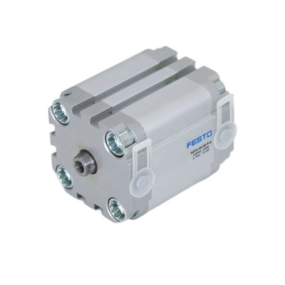 Cylindre pneumatique à piston à fil mâle avec canon en aluminium ADVU-40-60-P-A