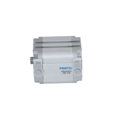 Cylindre pneumatique à piston à fil mâle avec canon en aluminium ADVU-40-60-P-A