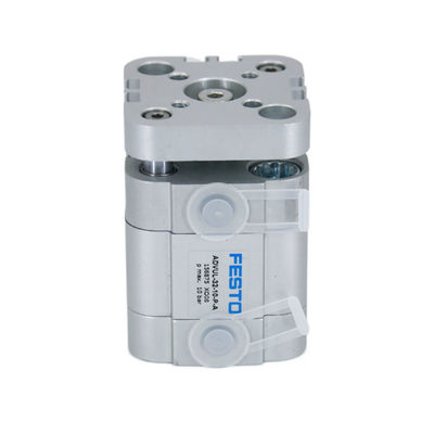 Actuateur à piston compact résistant à la pression / cylindre à air avec fil mâle et baril en alliage d'aluminium
