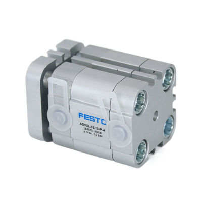 Actuateur à piston compact résistant à la pression / cylindre à air avec fil mâle et baril en alliage d'aluminium