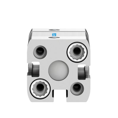 ADN-12-5-A-P-A Cylindre pneumatique à piston de la série ADN à double action de 20 mm de course à 12 mm de tige alliage d'aluminium forgé