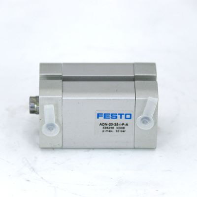 ADN-12-30-A-P-A Cylindre pneumatique à 30 mm de course avec piston et tige de piston