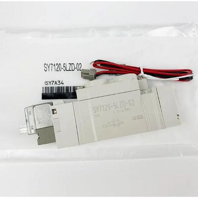 SY7120-5LZD-02 SMC Port de soupape solénoïde Taille 1/4 2 position unique DC24V
