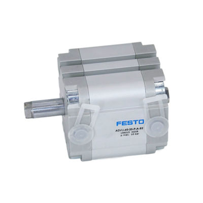 Cylindre pneumatique compact avec fil mâle M5 ADVU-20-40-A-P-A