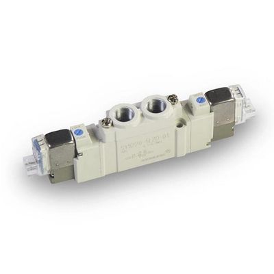 SMC SY5420-6LZD-01 Port de soupape solénoïde Taille 1/8 3 Position Centre d'échappement DC12V