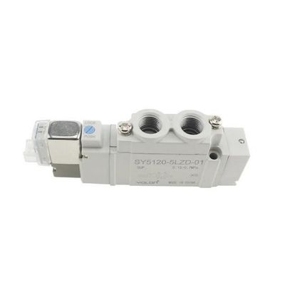 Ventilateur solénoïde SMC SY5320-5LZD-C6 DC12V Porte à contact unique taille ø6 3 position centre fermé