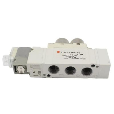 Ventilateur solénoïde SMC SY5320-5LZD-C6 DC24V Porte à contact unique Taille ø6 3 Position centre fermé
