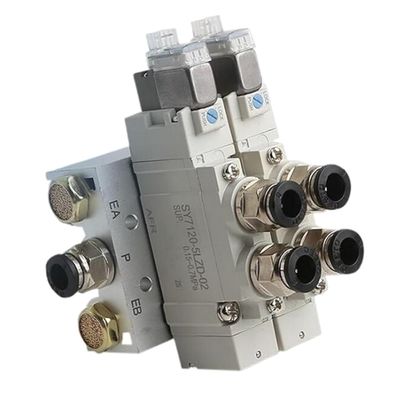 SY5220-6LZD-C4 soupape solénoïde SMC 2 position double DC12V taille de port à raccordement à une touche Ø4