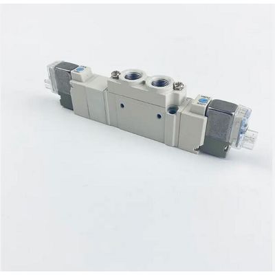 SMC SY5220-5LZD-01 DC24V Port Taille 1/8 Pneumatique à soupape solénoïde fil de tuyauterie 2 position double