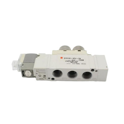 Ventilateur solénoïde SY5120-5LZD-C4 SMC Porte à prise unique Taille de port Ø4 DC24V 2 positions unique