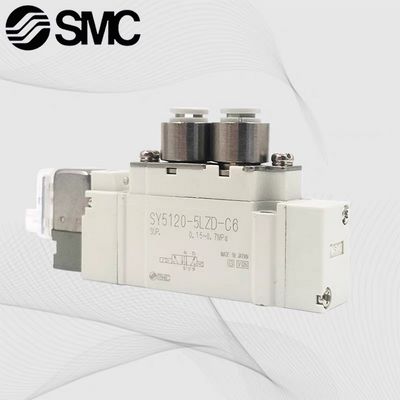 Valve solénoïde SY5120-6LZD-01 SMC2 Position unique DC12V Port taille 1/8 tuyauterie de fil