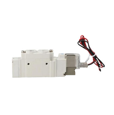 Le centre d'échappement de la soupape solénoïde SY3420-5LZD-C8 est situé à 3 positions.